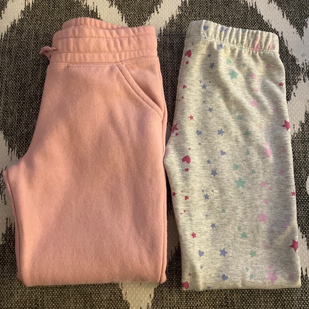 Lot of 2 Jumping beans Size 6X Fleece lined pants